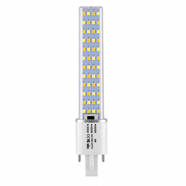 G23 6W 3CCT LED plug-in bulb with selectable color temperature