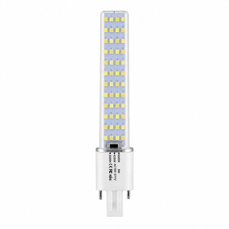 GX23 6W 3CCT LED plug-in bulb with selectable color temperature